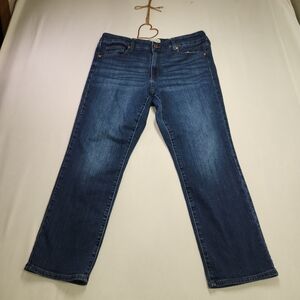 ⭐️Universal Thread High Rise Slim Straight Jeans – Size 14 – Like New – Y2K